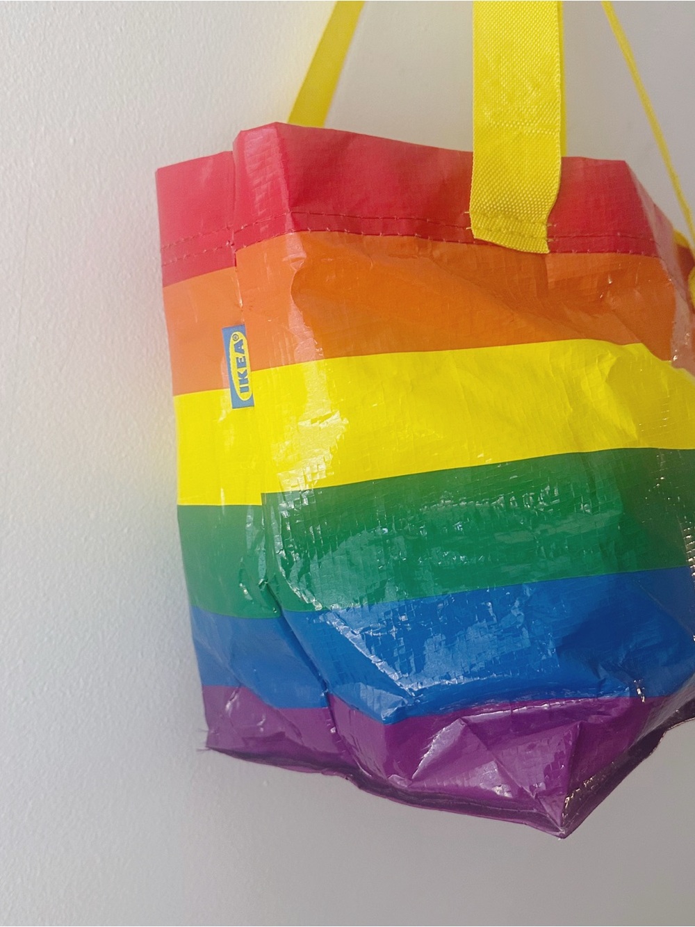 IKEA • STORSTOMMA Rainbow Pride Small Shopper Tote - Picture 5 of 10